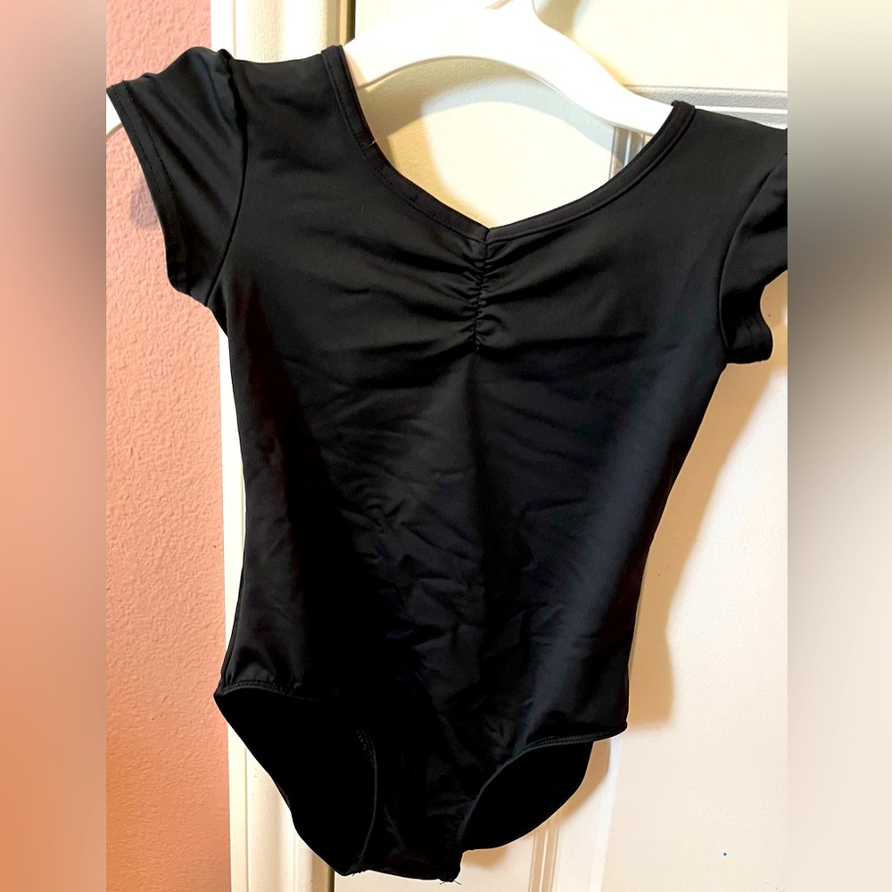 Girls Black Leotard